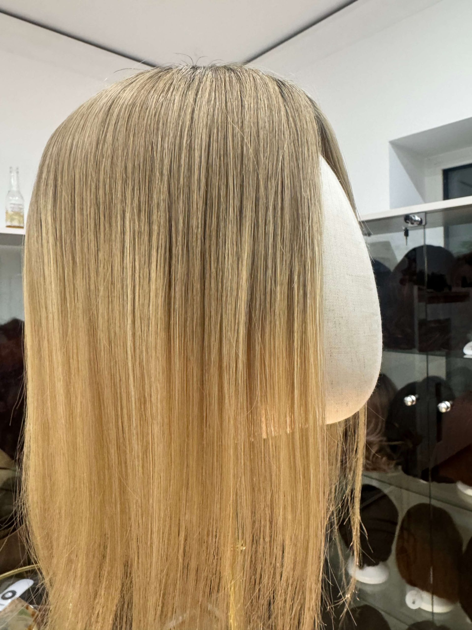 Topper damski blond / niepełny delikatny