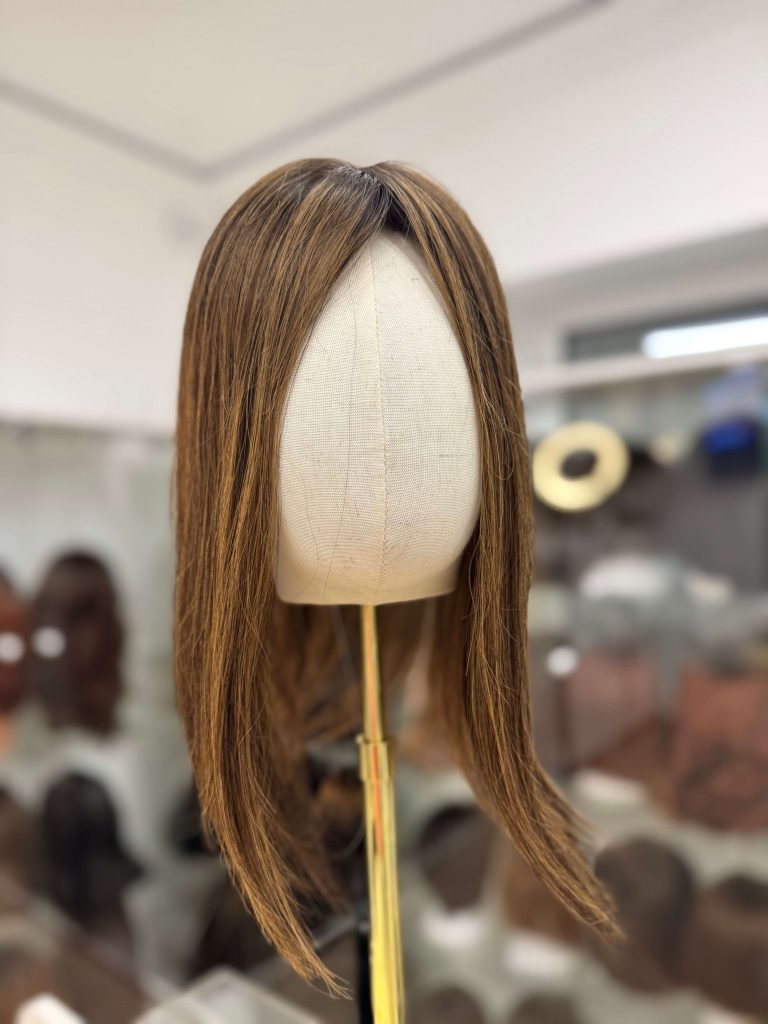 Topper damski brąz balayage